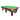 QUESLA 9FT Billiard Table - Solid Oak Frame, Copper Pockets, Bluestone Slate Surface, Durable Precision Play - Red