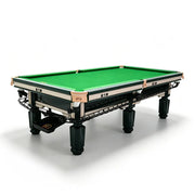 XINGPAI C16 9FT Professional Billiard Table - 50mm Slate 18-Point Steel Frame Tournament Style Pool Table for Home Club Game Room - Black