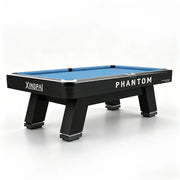 XINGPAI PHANTOM 9FT Professional Billiard Table - Tournament Edition Pool Table with Slate Surface for Home Club Game Room - Black