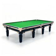 XINGPAI S105 12FT Professional Billiard Table - Tournament Size Pool Table with Premium Slate Surface for Clubs & Home Game Room - Black