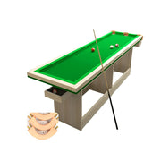 CUETIQ Auto Ball Return Pool Table Billiard Training Table W/ Accessories  - Green