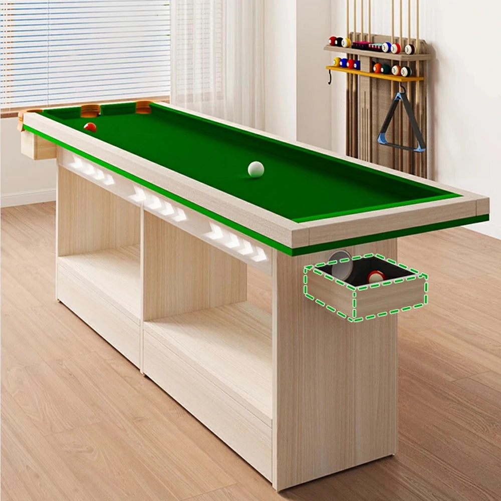 CUETIQ Auto Ball Return Pool Table Billiard Training Table W/ Accessories  - Green