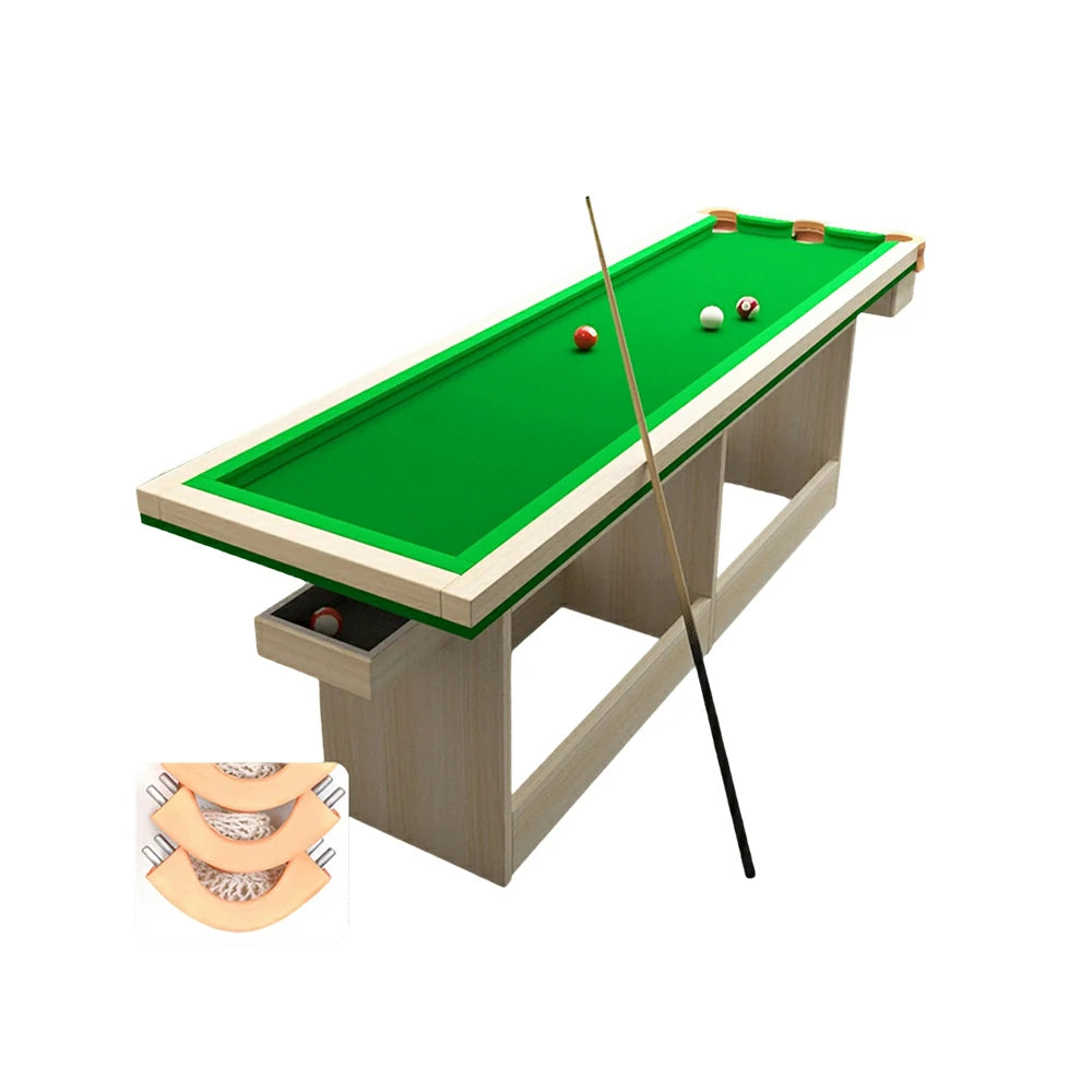 CUETIQ Auto Ball Return Pool Table Billiard Training Table W/ Accessories  - Green
