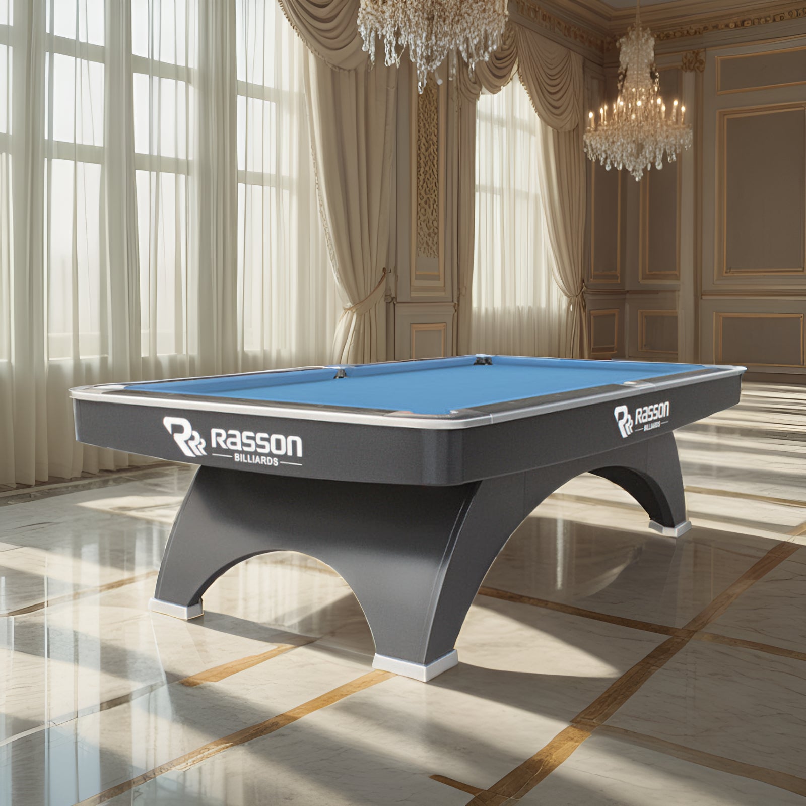RASSON 7FT Ox Modern Competition Pool / Billiards / Snooker Table