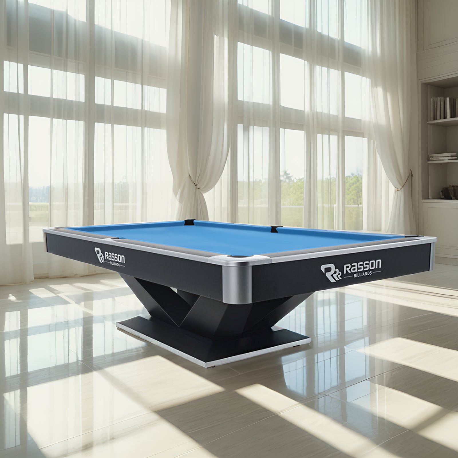 RASSON 9FT Victory II Plus Competition Pool / Billiards / Snooker Table