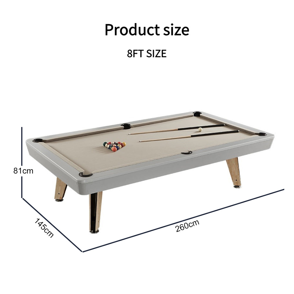 QUESLA TEGL06 7FT/8FT Luxurious Slate Top Billiard Table / Pool Table Free Accessories