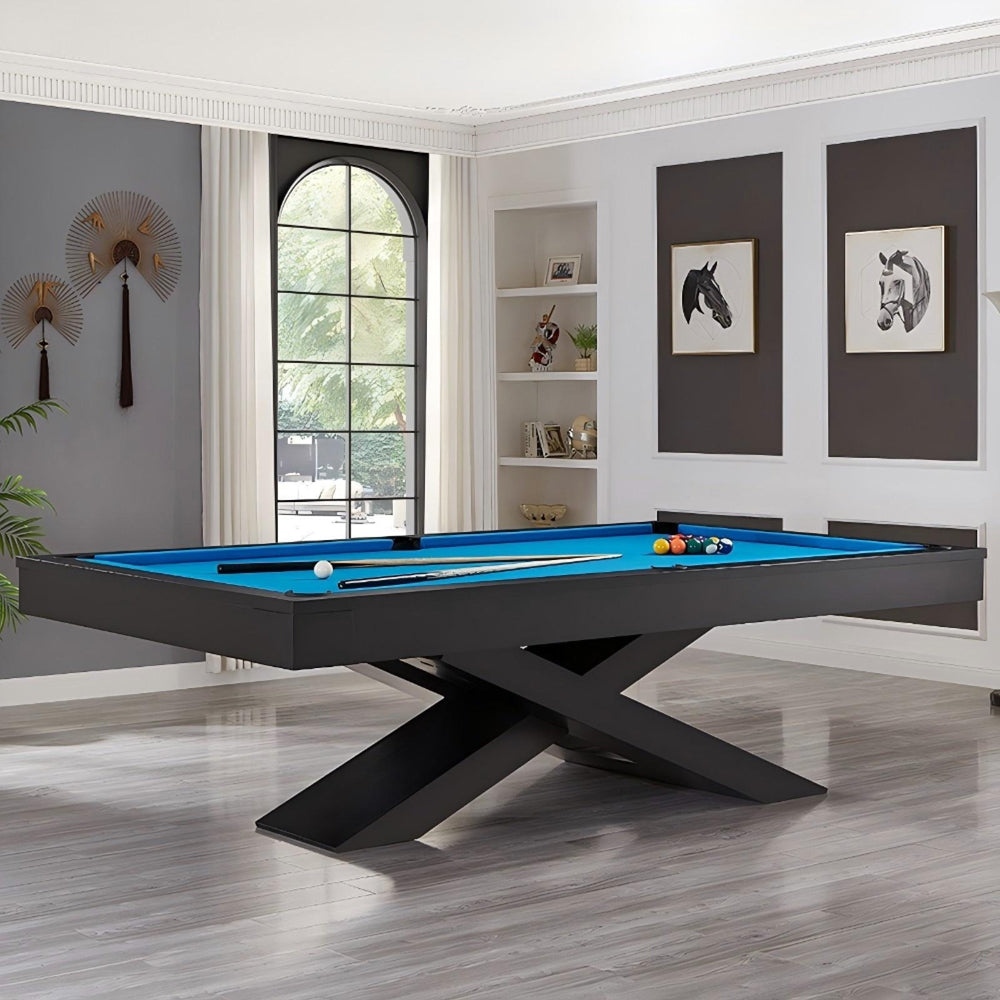 QUESLA TEGL11 7FT/8FT Luxurious Slate Top Billiard Table / Pool Table Free Accessories