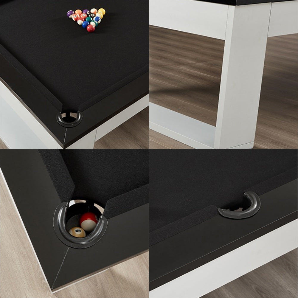 QUESLA TEGL22 7FT/8FT Luxurious Slate Top Billiard Table / Pool Table Free Accessories