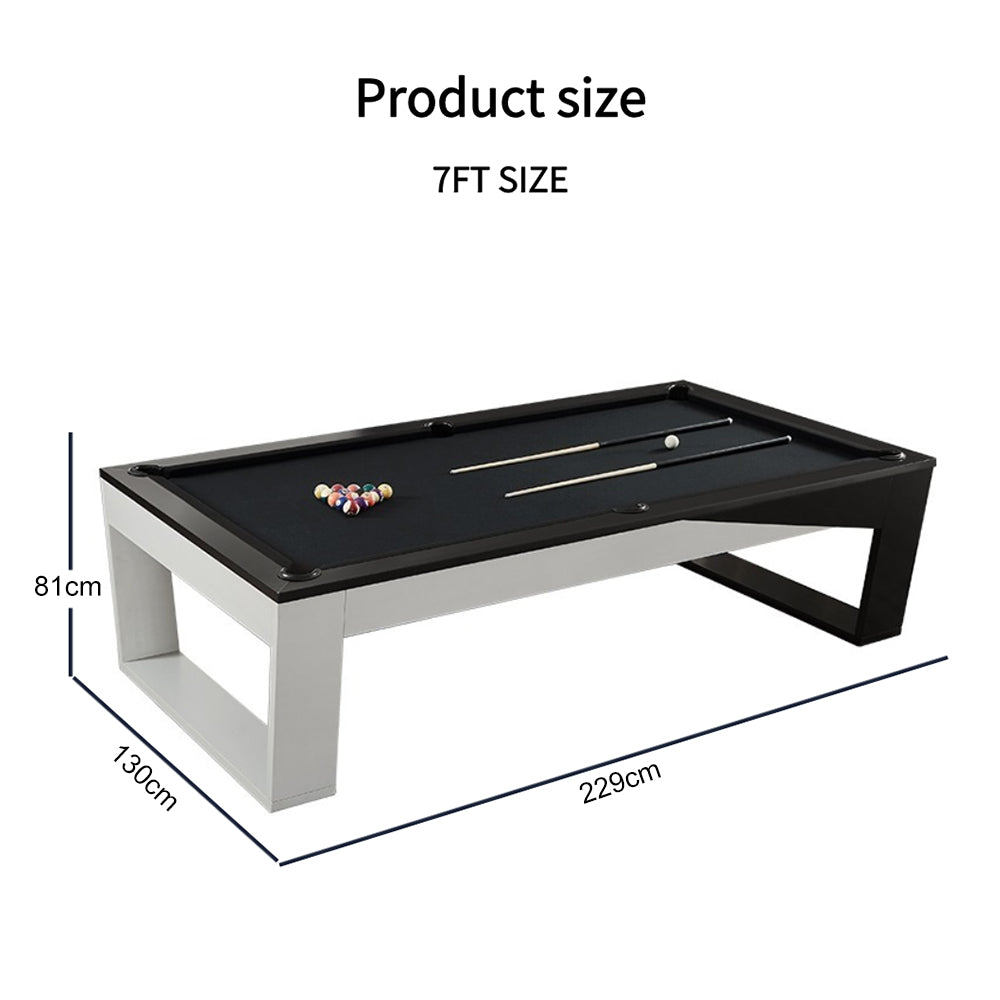 QUESLA TEGL22 7FT/8FT Luxurious Slate Top Billiard Table / Pool Table Free Accessories