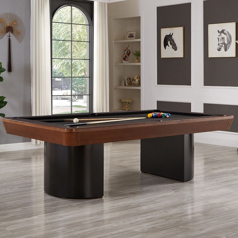 QUESLA TEGL38 7FT/8FT Luxurious Slate Top Billiard Table / Pool Table Free Accessories