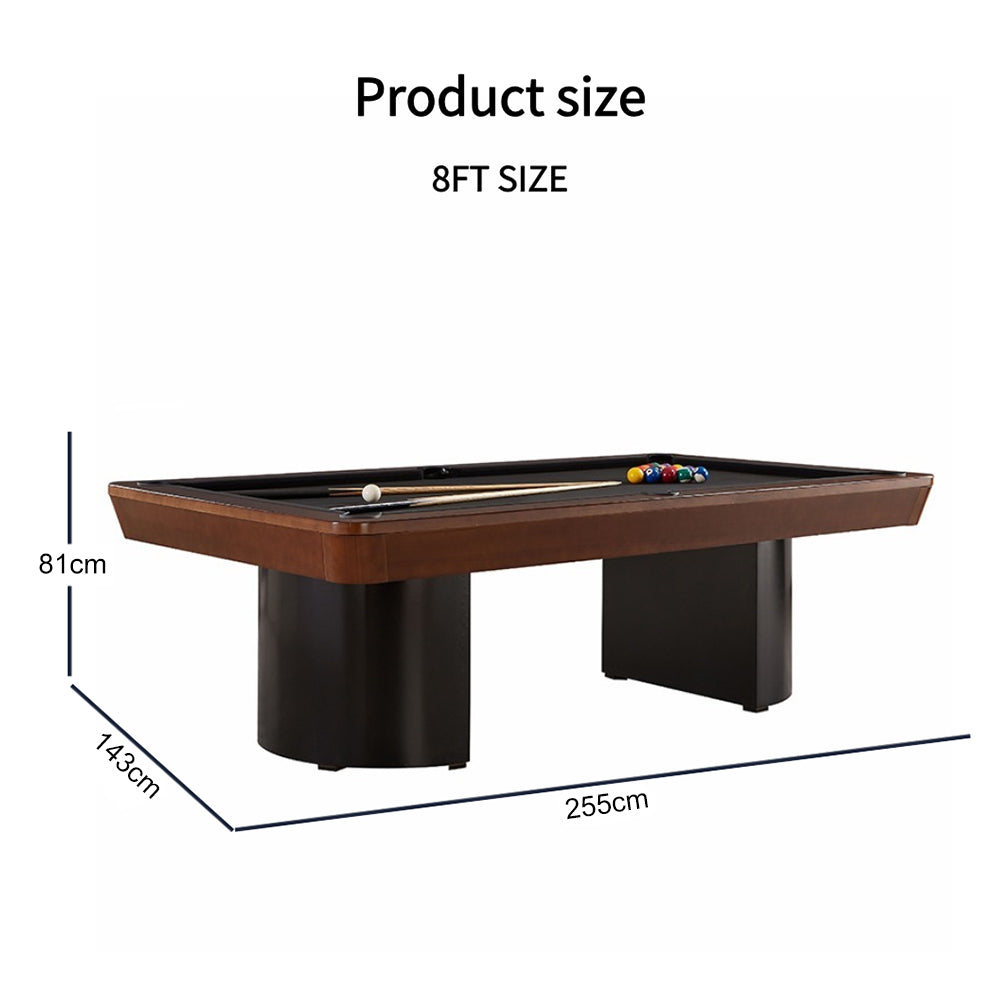 QUESLA TEGL38 7FT/8FT Luxurious Slate Top Billiard Table / Pool Table Free Accessories