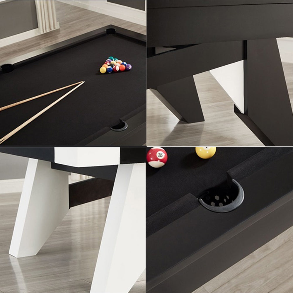 QUESLA TEGL39 7FT/8FT Luxurious Slate Top Billiard Table / Pool Table Free Accessories