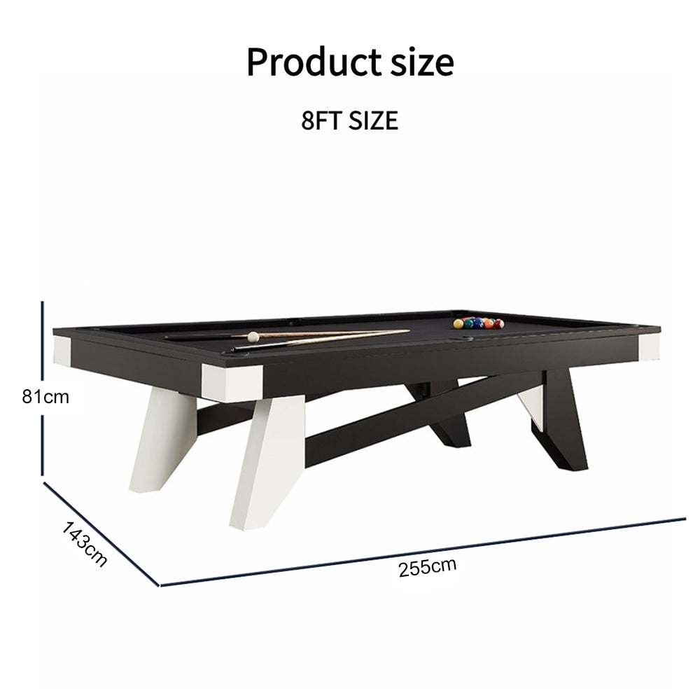 QUESLA TEGL39 7FT/8FT Luxurious Slate Top Billiard Table / Pool Table Free Accessories