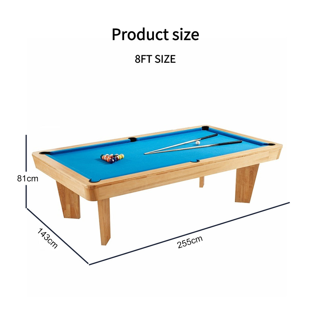 QUESLA TEGL40 7FT/8FT Luxurious Slate Top Billiard Table / Pool Table Free Accessories