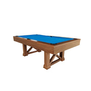 QUESLA WYJ05 7FT Slate Billiard Table W/ Free Accessories Pool Table - Wood&Blue