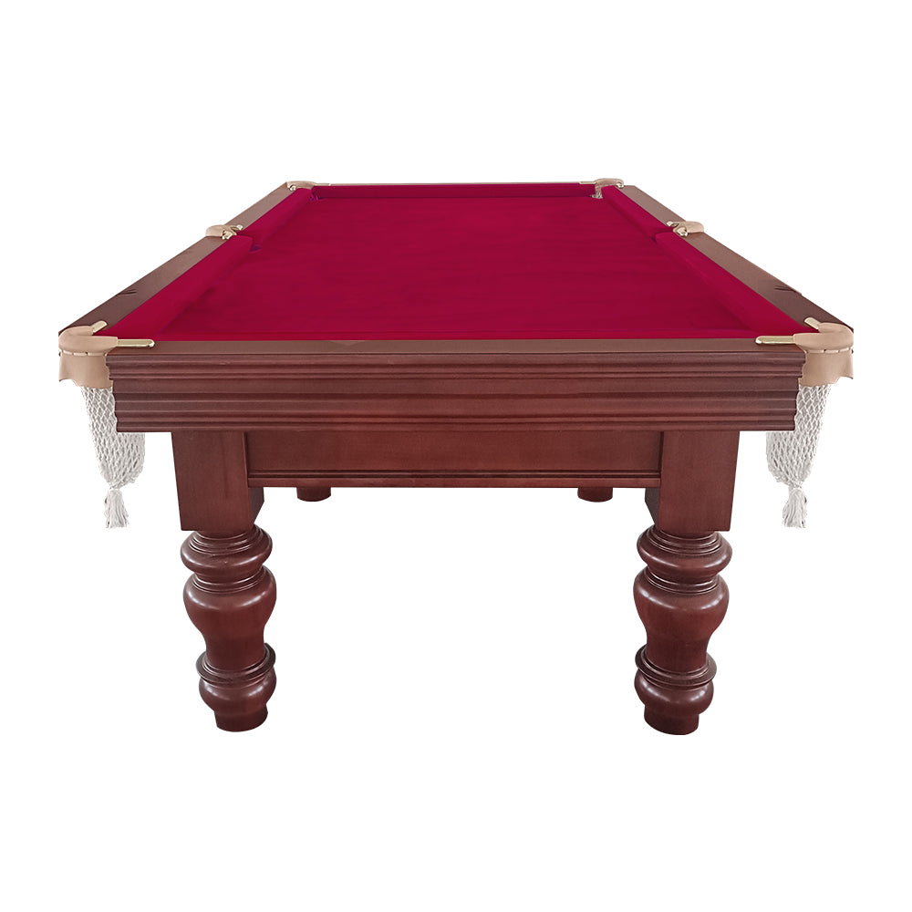 QUESLA HESTIA 7FT Slate Pool Snooker Table Billiards Table - Mahogany