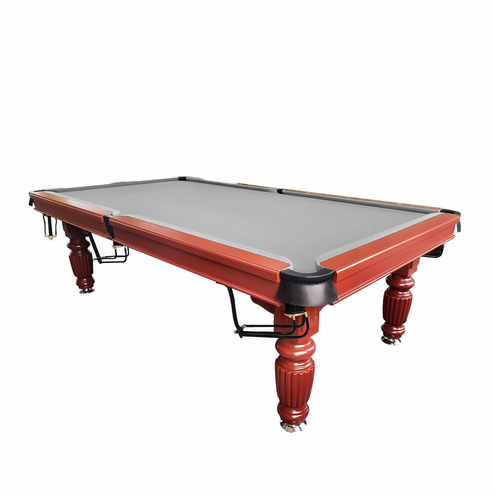 QUESLA 7FT Pool Table 2025 Model - Classic Slate Design Upgraded with Reinforced Legs & Pro Ball Nets - Professional Billiard Table, Solid Timber Walnut Frame