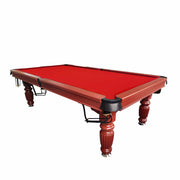 QUESLA 7FT Pool Table 2025 Model - Classic Slate Design Upgraded with Reinforced Legs & Pro Ball Nets - Professional Billiard Table, Solid Timber Walnut Frame