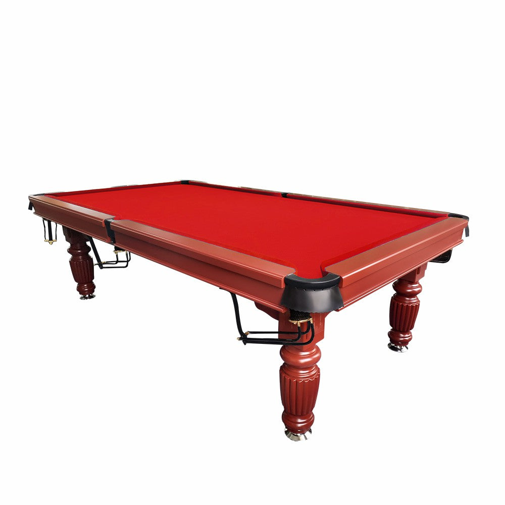 QUESLA 7FT Pool Table 2025 Model - Classic Slate Design Upgraded with Reinforced Legs & Pro Ball Nets - Professional Billiard Table, Solid Timber Walnut Frame