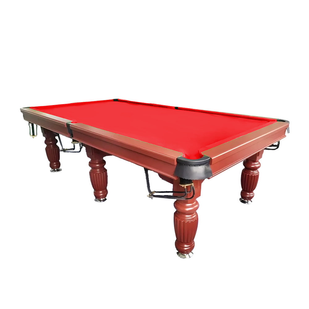 QUESLA 9FT Pool Table 2025 Model - Classic Slate Design Upgraded with Reinforced Legs & Pro Ball Nets - Professional Billiard Table, Solid Timber Walnut Frame