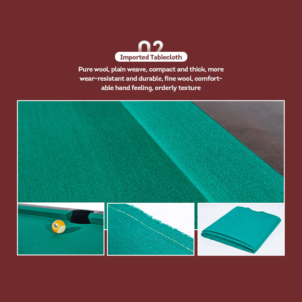 XINGPAI XW136 9FT American Pool Table TOURNAMENT Fancy Nine Ball Pool Table Open Pool Table