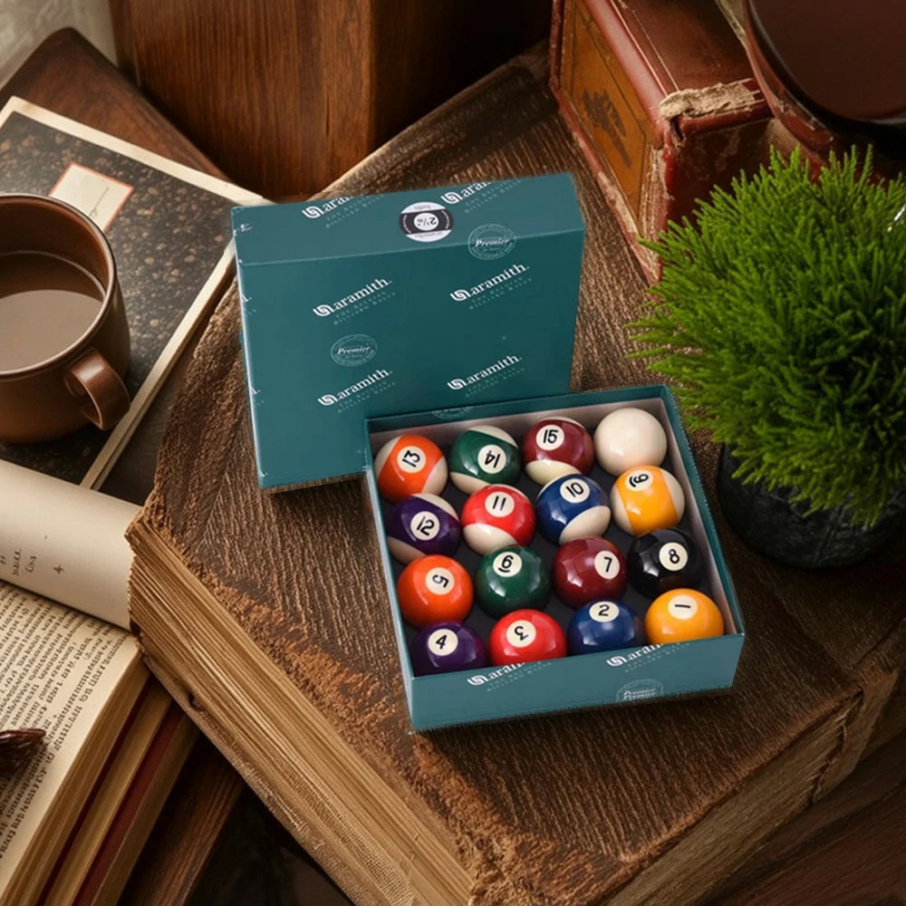 SPECIAL ARIX Aramith Premier Kelly Pool Ball Set 2-1/4 Inches High Quality Standards