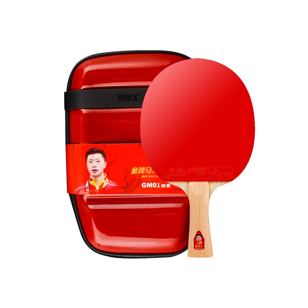 DHS Ping Pong Racket Paddle/ Gold Medal Table Tennis Racket-LongMa