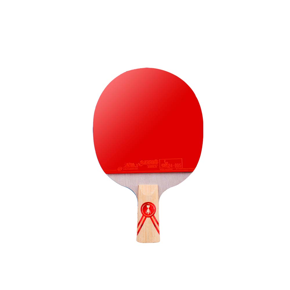 DHS Ping Pong Racket Paddle/ Gold Medal Table Tennis Racket-LongMa
