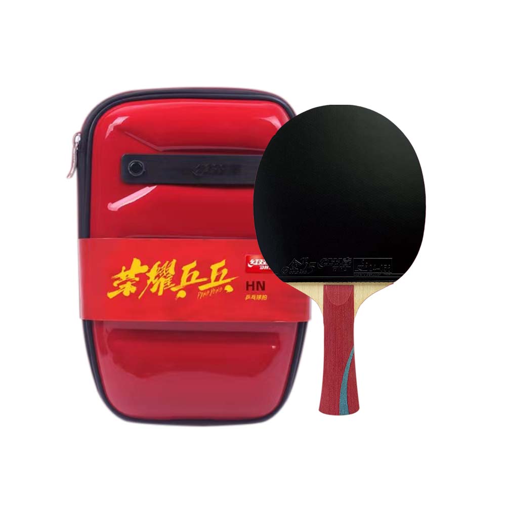 Dhs 1018 Racket Set DHS Glory Tennis Racket/Flared Handle/Ping Pong Paddle – Leaf Living