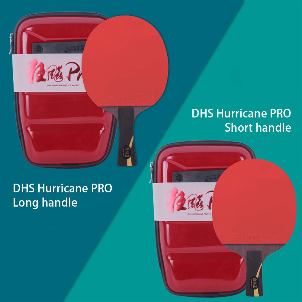 DHS Ping Pong Racket Paddle/ HURRICANE PRO Table Tennis Racket