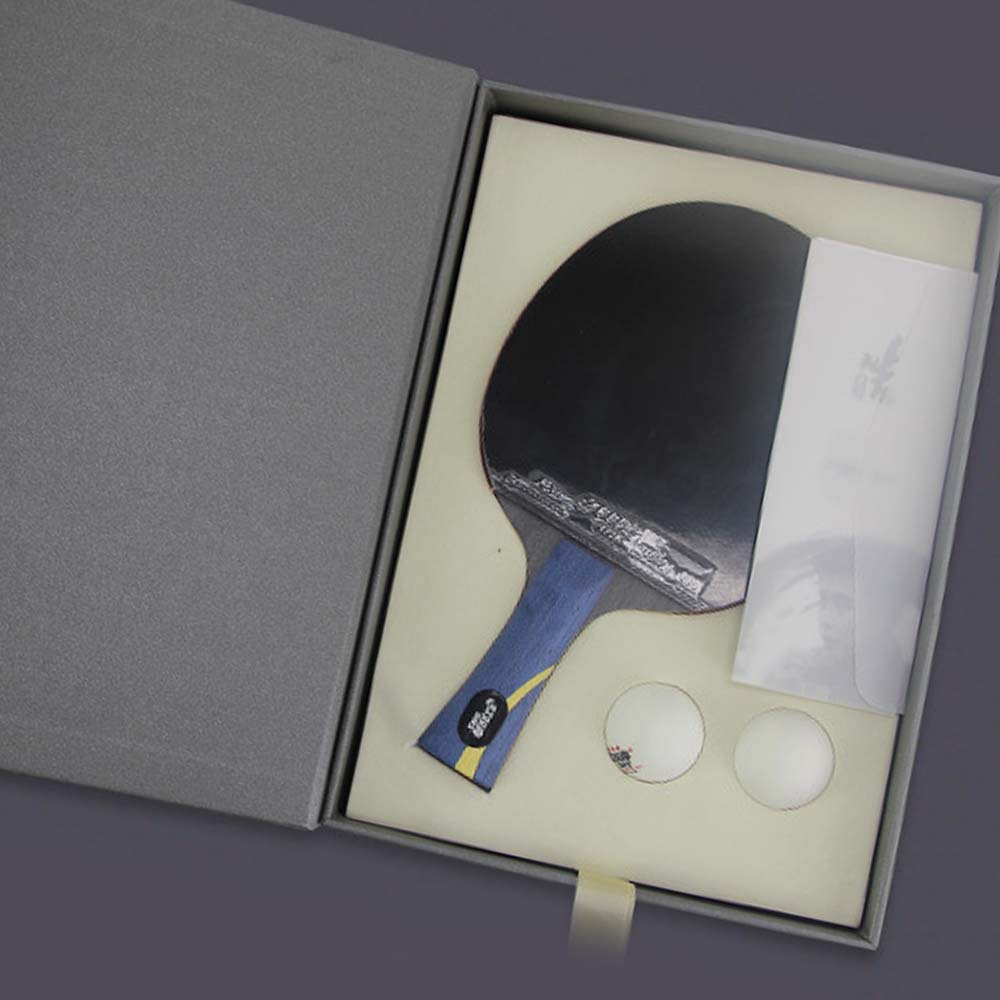DHS Ping Pong Paddle Gift Box/ HURRICANE Table Tennis Racket Gift Box-Hao Wang