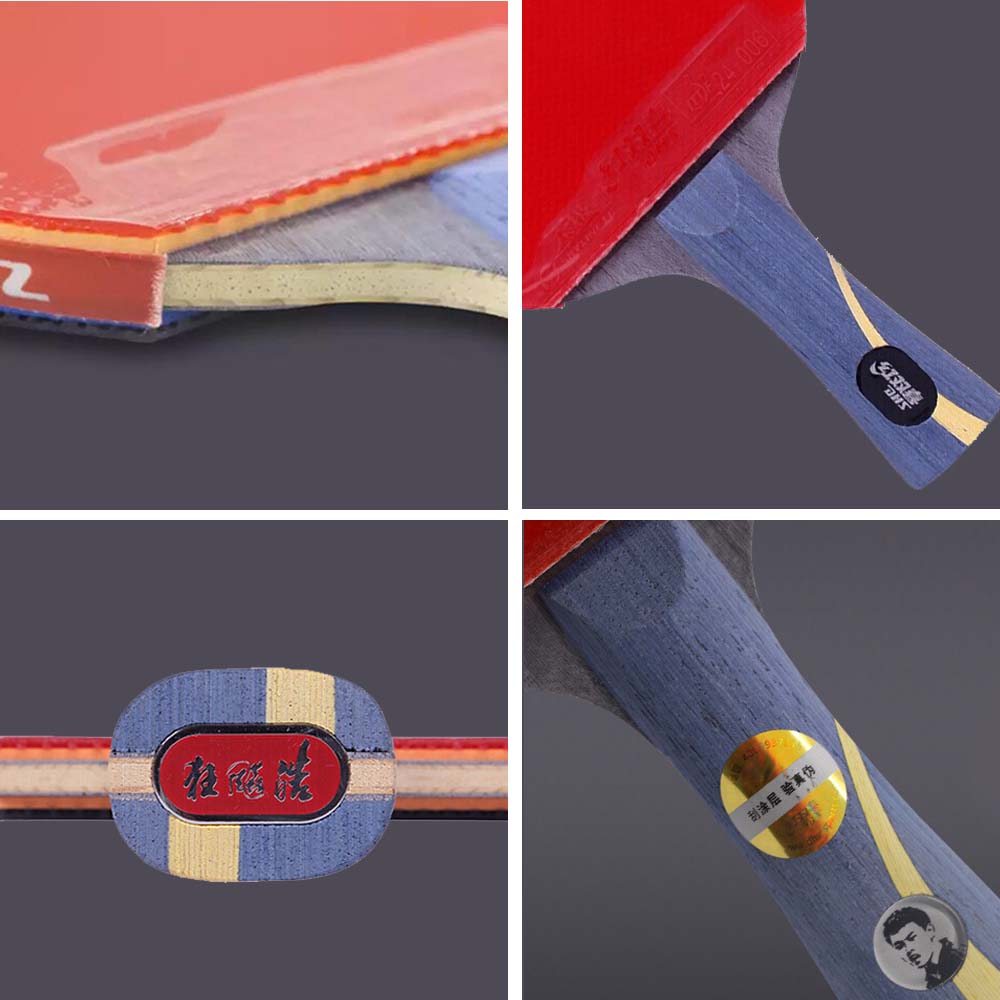 DHS Ping Pong Paddle Gift Box/ HURRICANE Table Tennis Racket Gift Box-Hao Wang