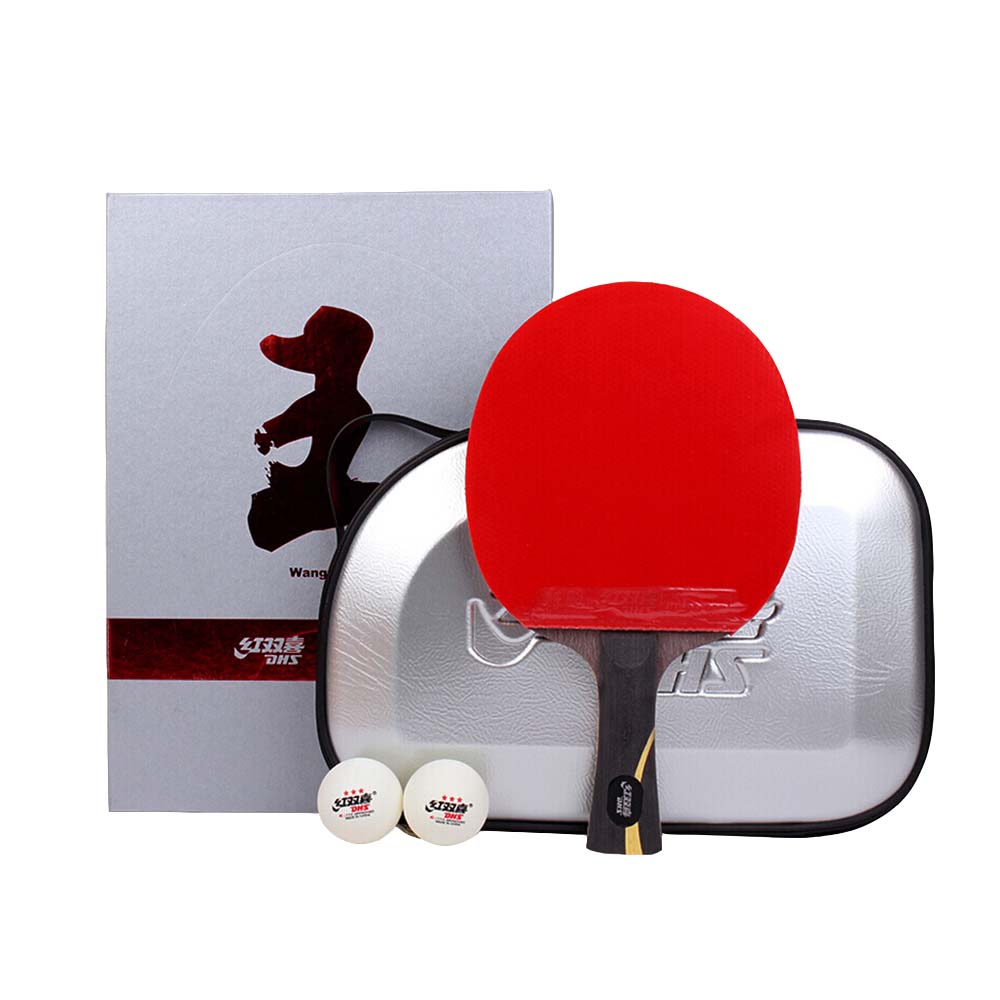 DHS HURRICANE Ping Pong Paddle Gift Box/ Table Tennis Racket Gift Box-Liqing Wang