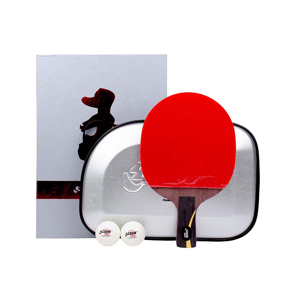 DHS HURRICANE Ping Pong Paddle Gift Box/ Table Tennis Racket Gift Box-Liqing Wang