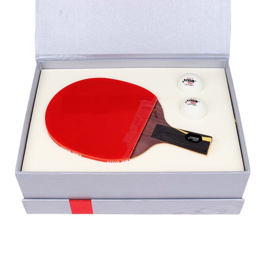 DHS HURRICANE Ping Pong Paddle Gift Box/ Table Tennis Racket Gift Box-Liqing Wang