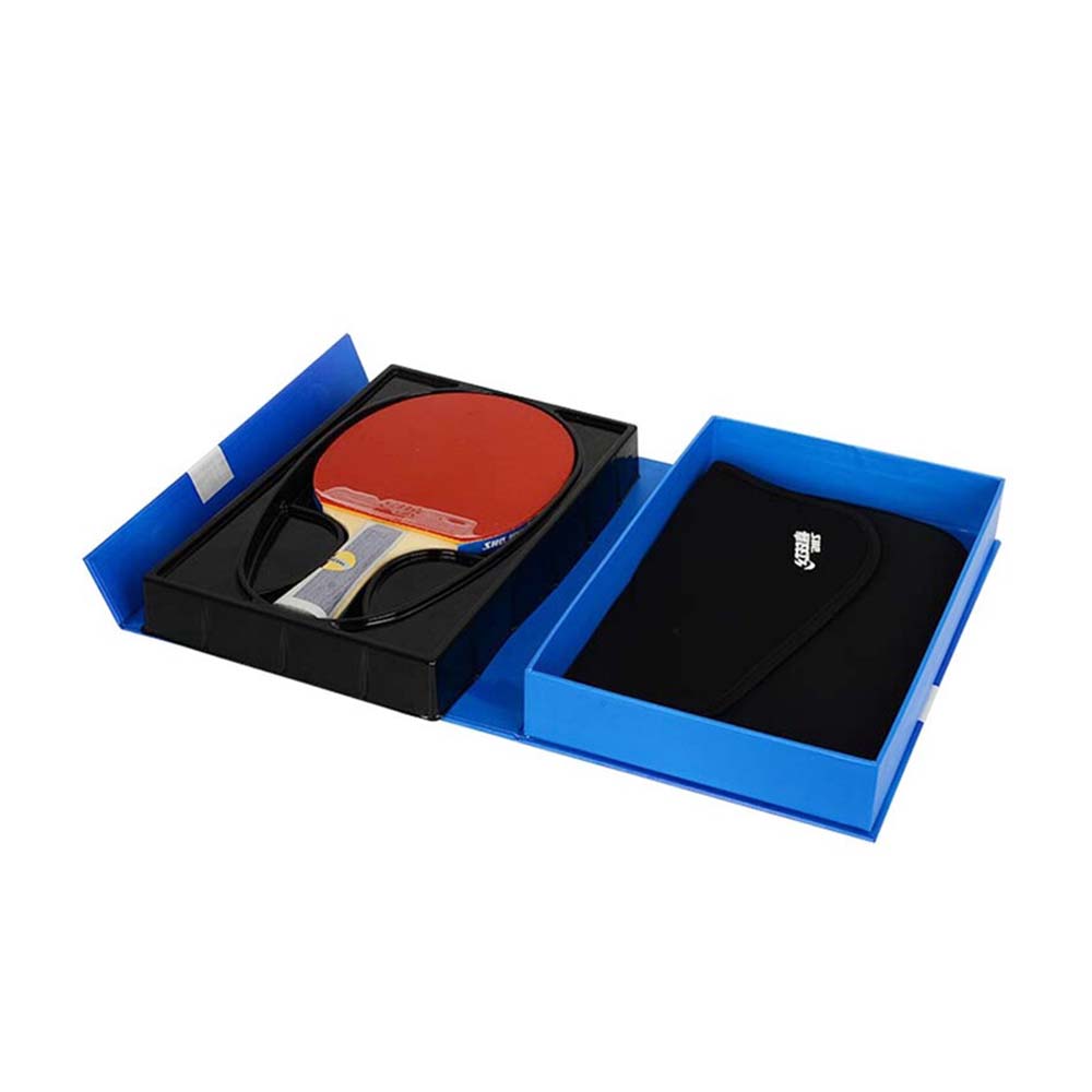 DHS TG Ping Pong Paddle Gift Box/ Blue Table Tennis Racket Gift Box