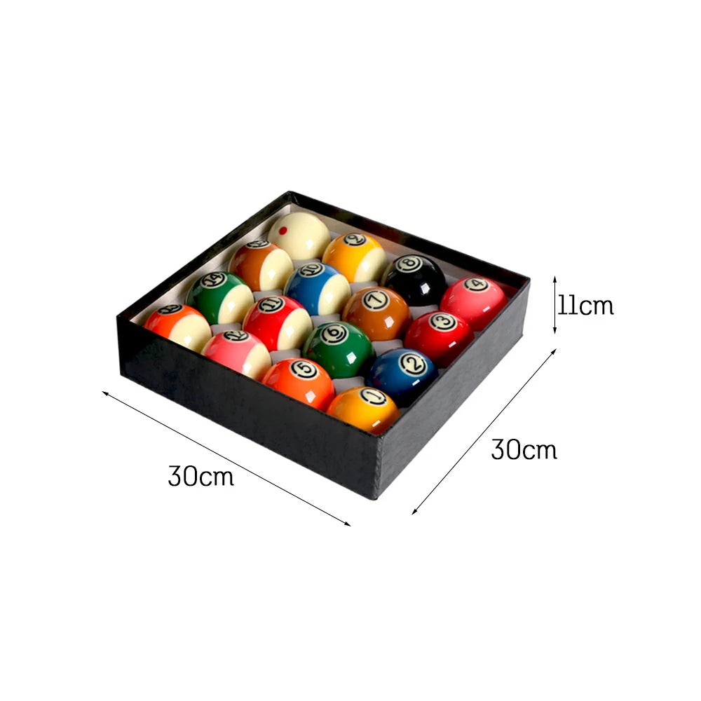 57.2mm 15A Grade Black King Professional Tournament Crystal Billiard Balls