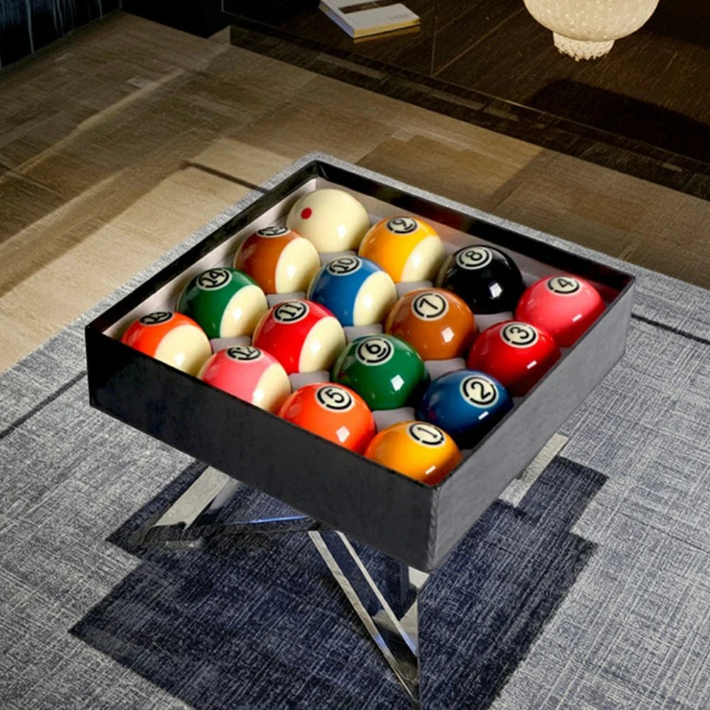 ARIX 2 1/4" 15A Grade Black King Professional Tournament Crystal Billiard Balls