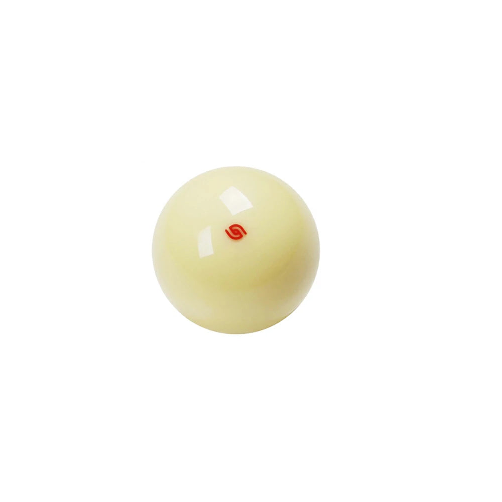 57.2mm Cue Ball Crystal Billiard Accessory - Blue / Red / Six Red Dot