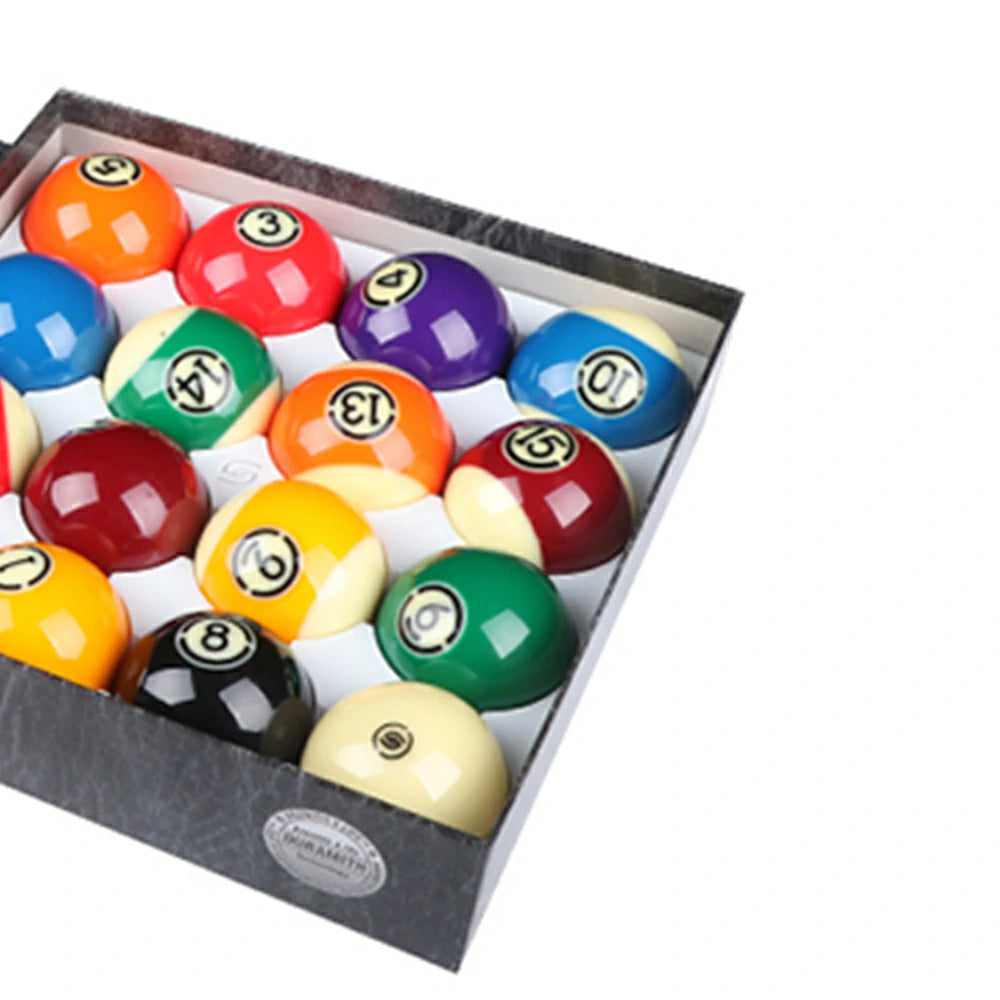 YAMELLO 2 1/4" Advanced Billiards Standard/Professional Edition Large Crystal Ball Match Set - Black