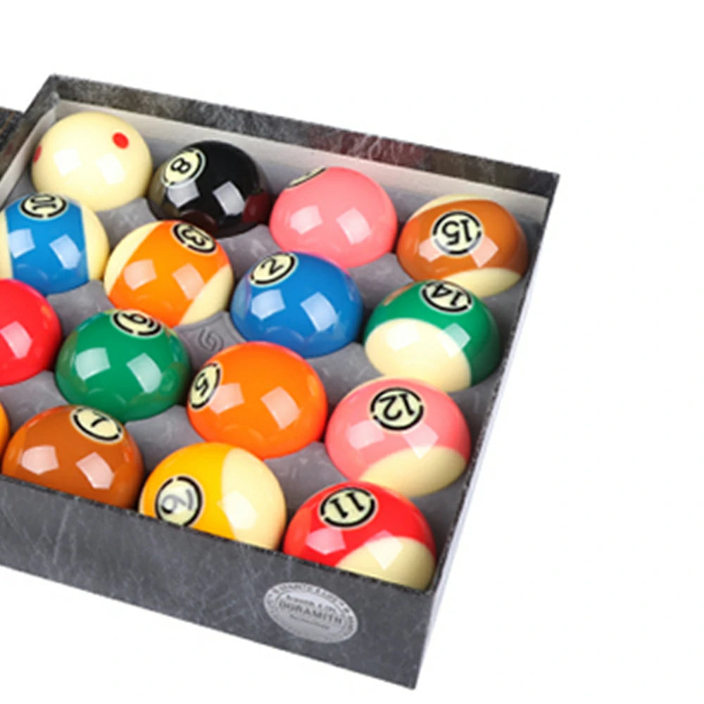 YAMELLO 2 1/4" Advanced Billiards Standard/Professional Edition Large Crystal Ball Match Set - Black