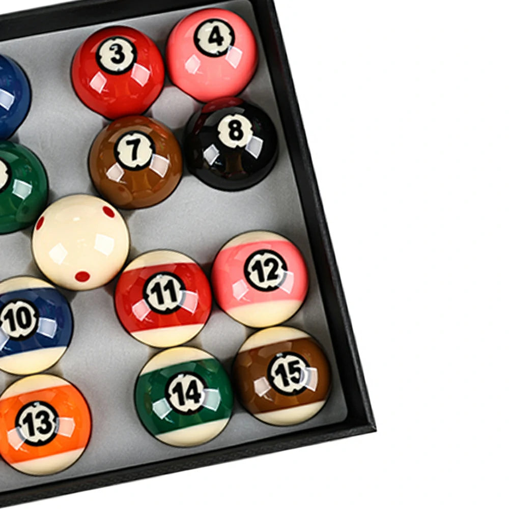 57.2mm Professional Tournament Crystal Billiard Balls - Diamond King Series for Pool Halls/Home Game Rooms/Championship Events
