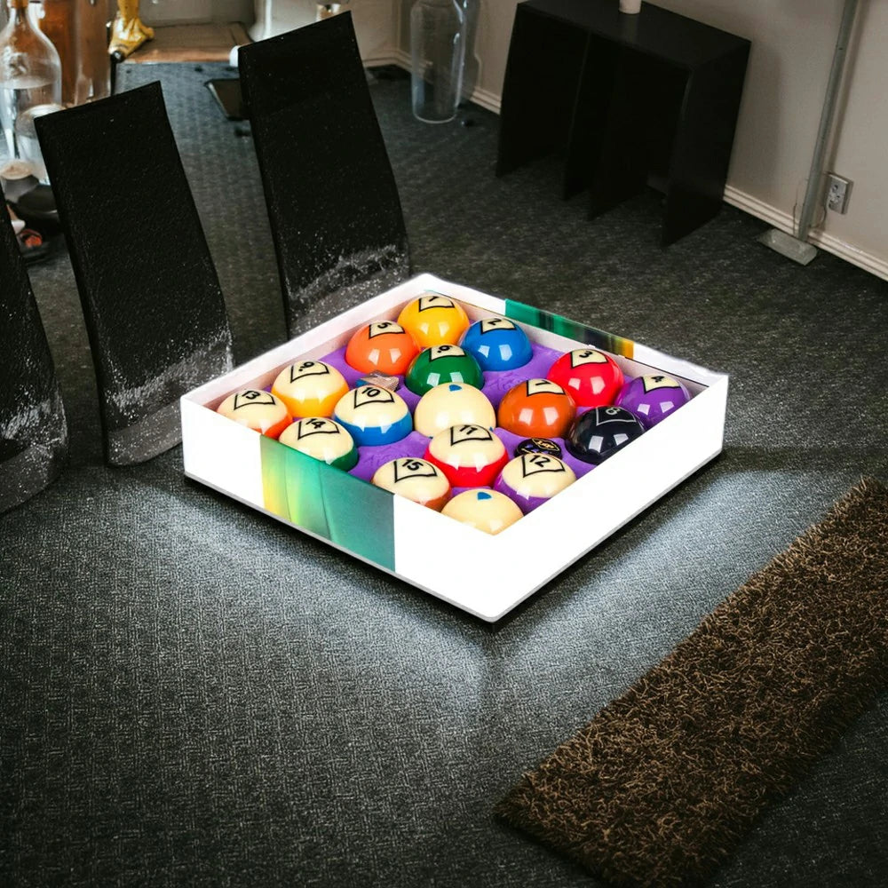 57.2mm National Standard for Professional Competitions Crystal Billiard Balls