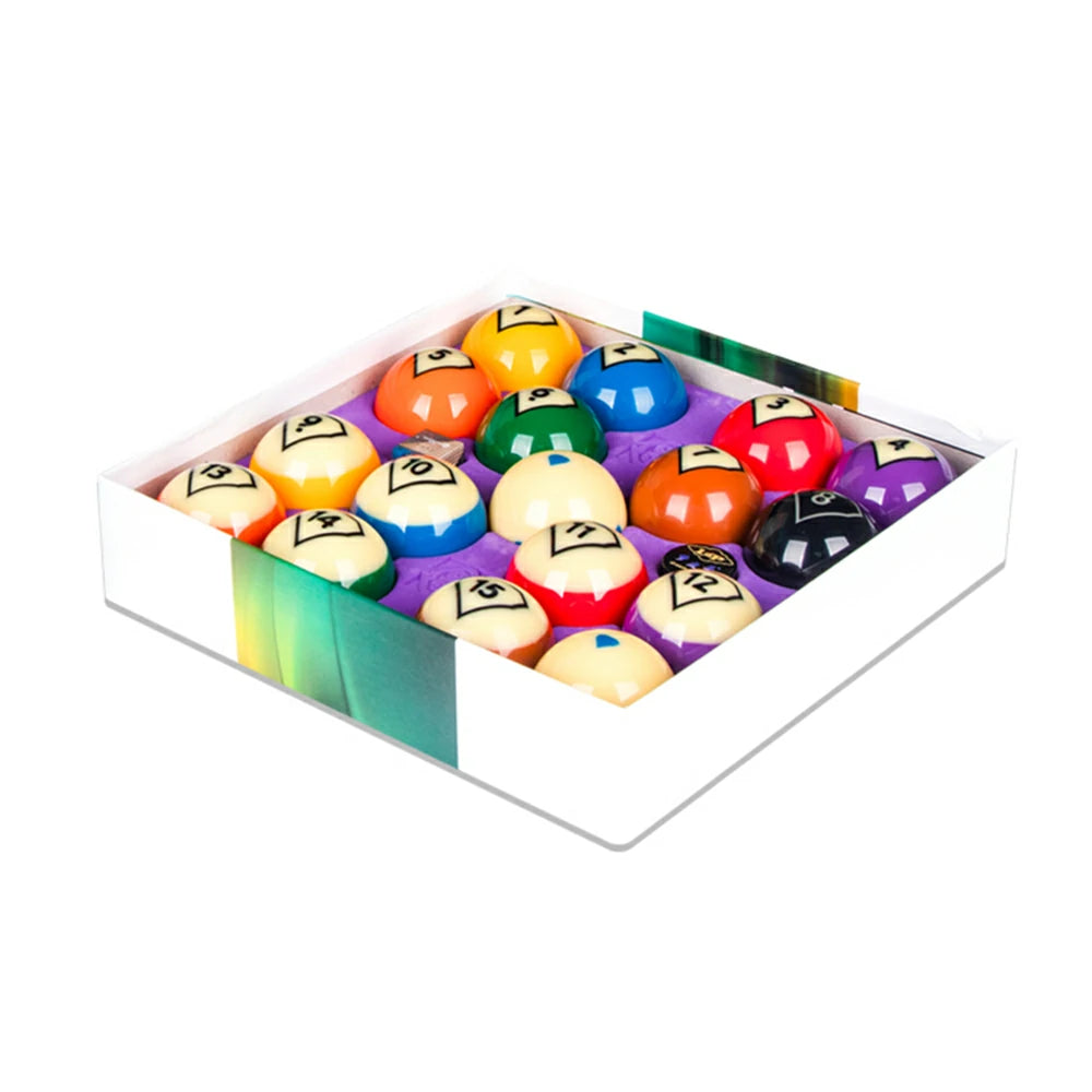57.2mm National Standard for Professional Competitions Crystal Billiard Balls