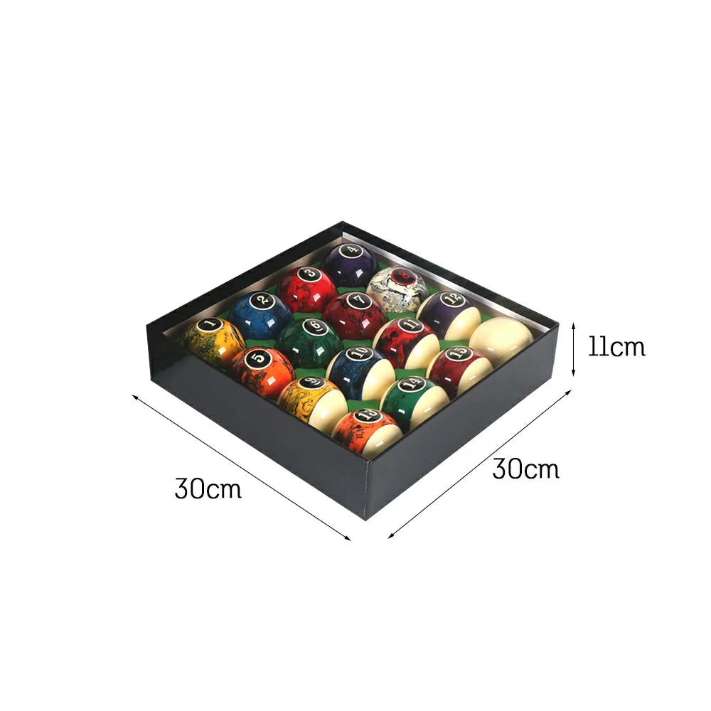57.2mm Fantasy Dream Pro 12C Billiard Balls - Oversized Crystal ballCompetition Set