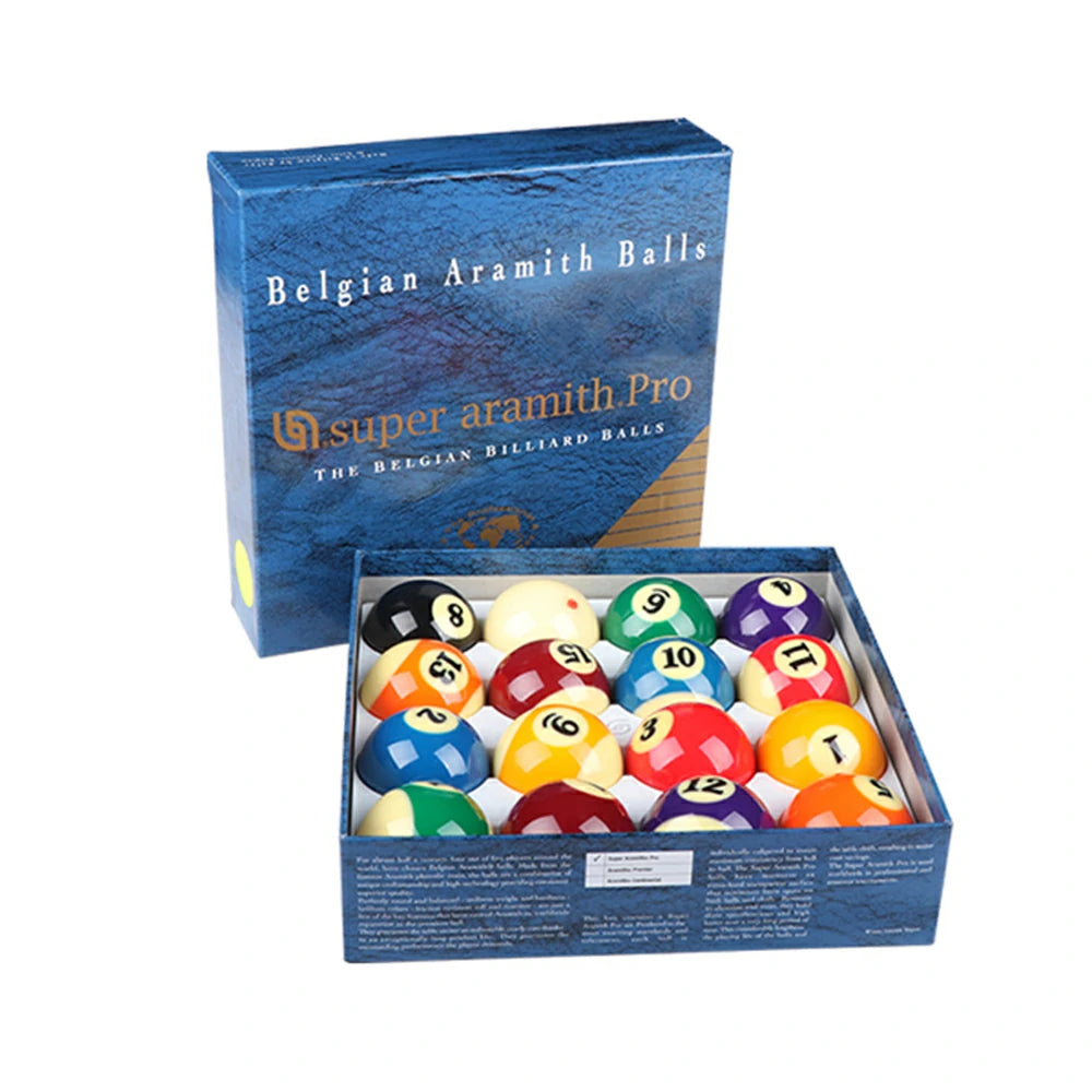 57.2mm Advanced Billiards Standard/Professional Edition Large Crystal Ball Match Set - Blue