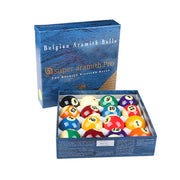 YAMELLO 2 1/4" Advanced Billiards Standard/Professional Edition Large Crystal Ball Match Set - Blue