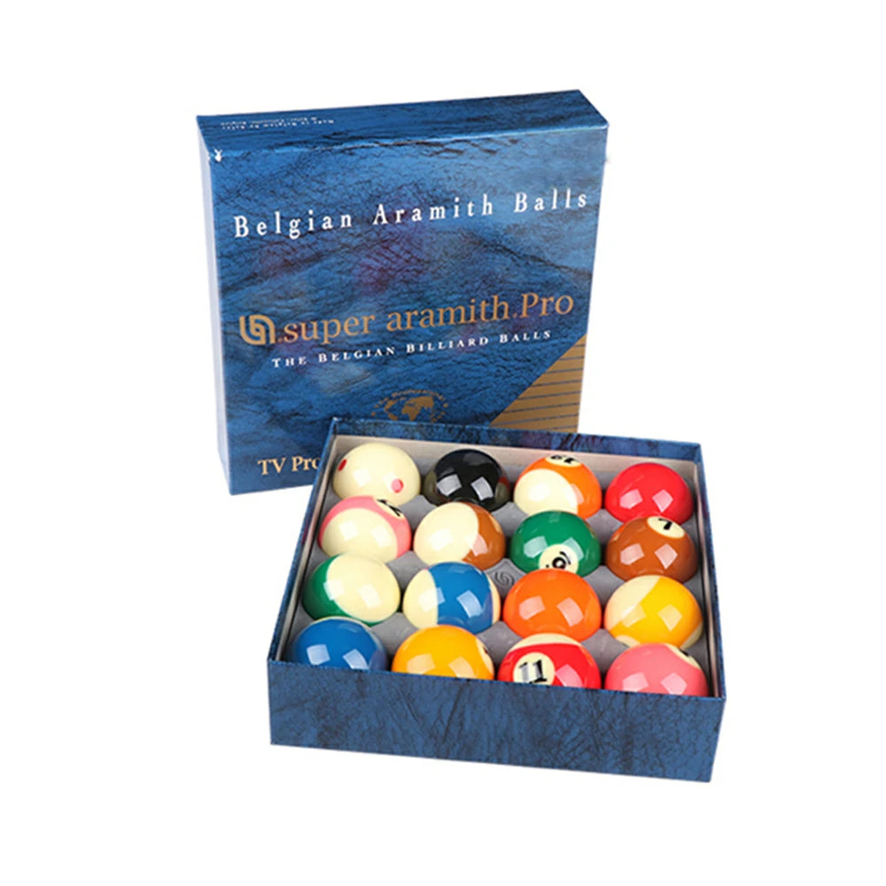 YAMELLO 2 1/4" Advanced Billiards Standard/Professional Edition Large Crystal Ball Match Set - Blue