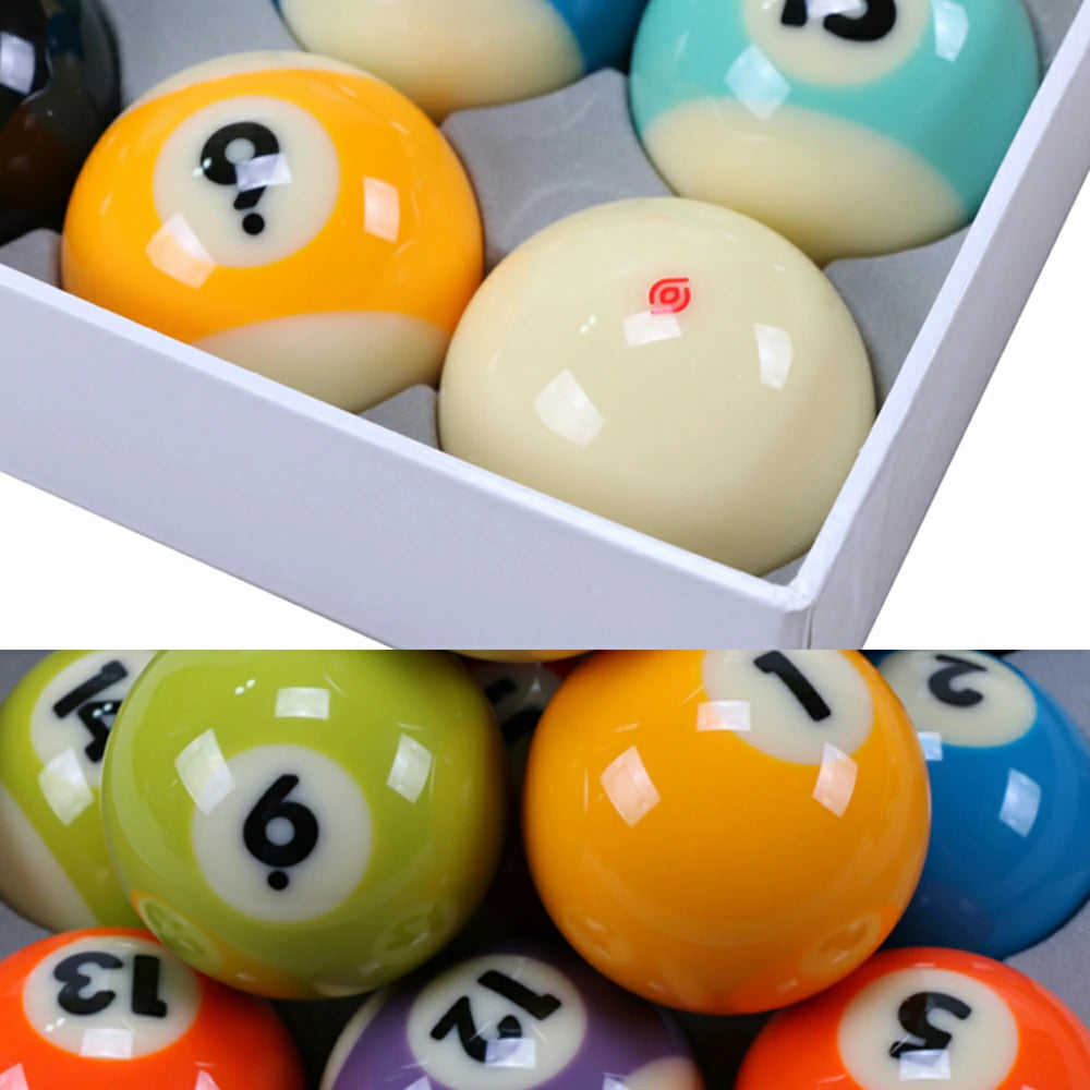 ARIX 2 1/4" American Pool Balls - Standard/Pro Crystal Competition Set