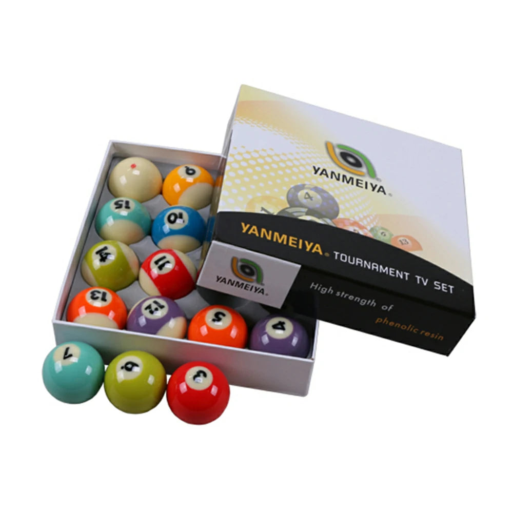 57.2mm American Pool Balls - Standard/Pro Crystal Competition Set